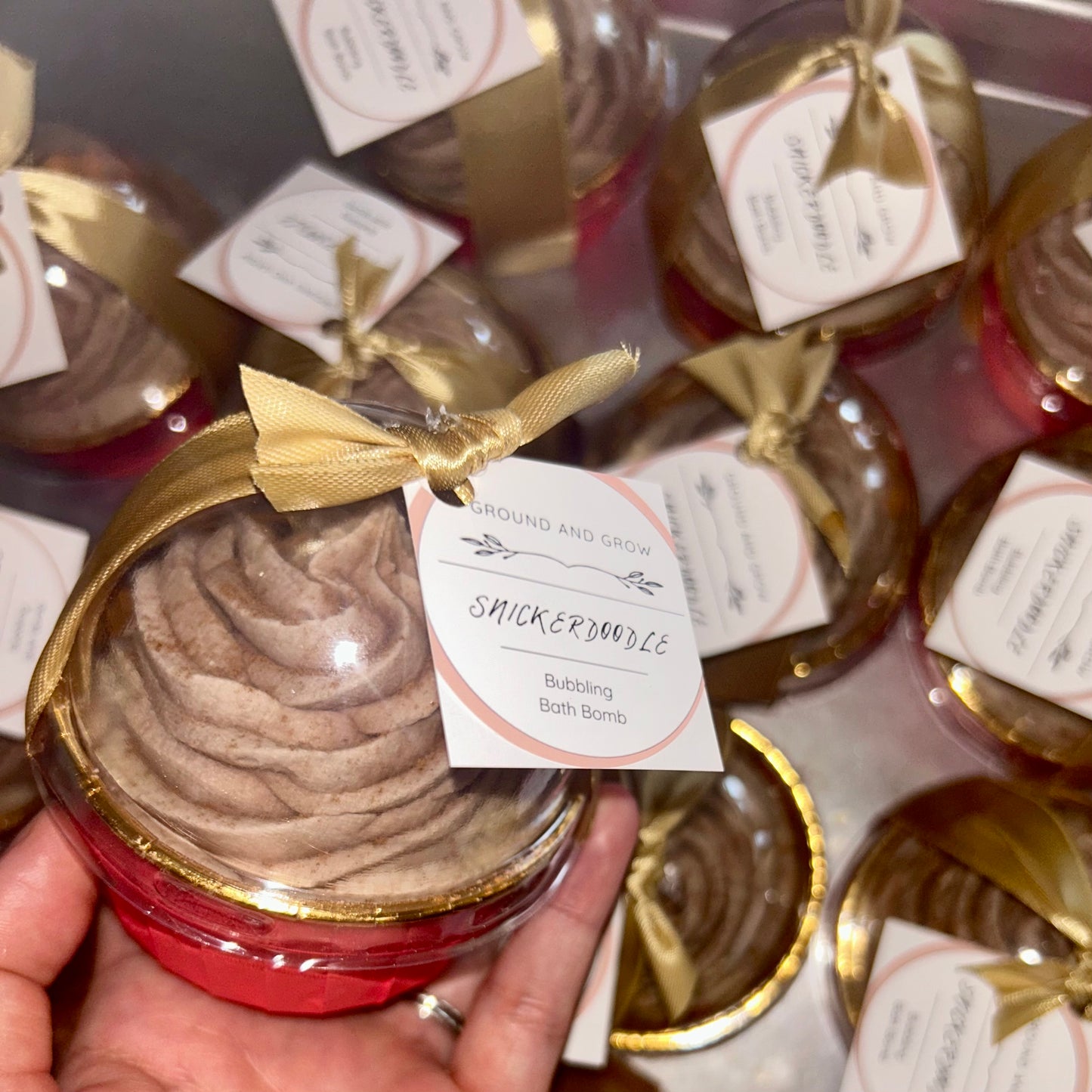 Snickerdoodle Bath Bomb Cupcake