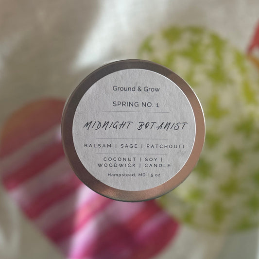 The Midnight Botanist Candle