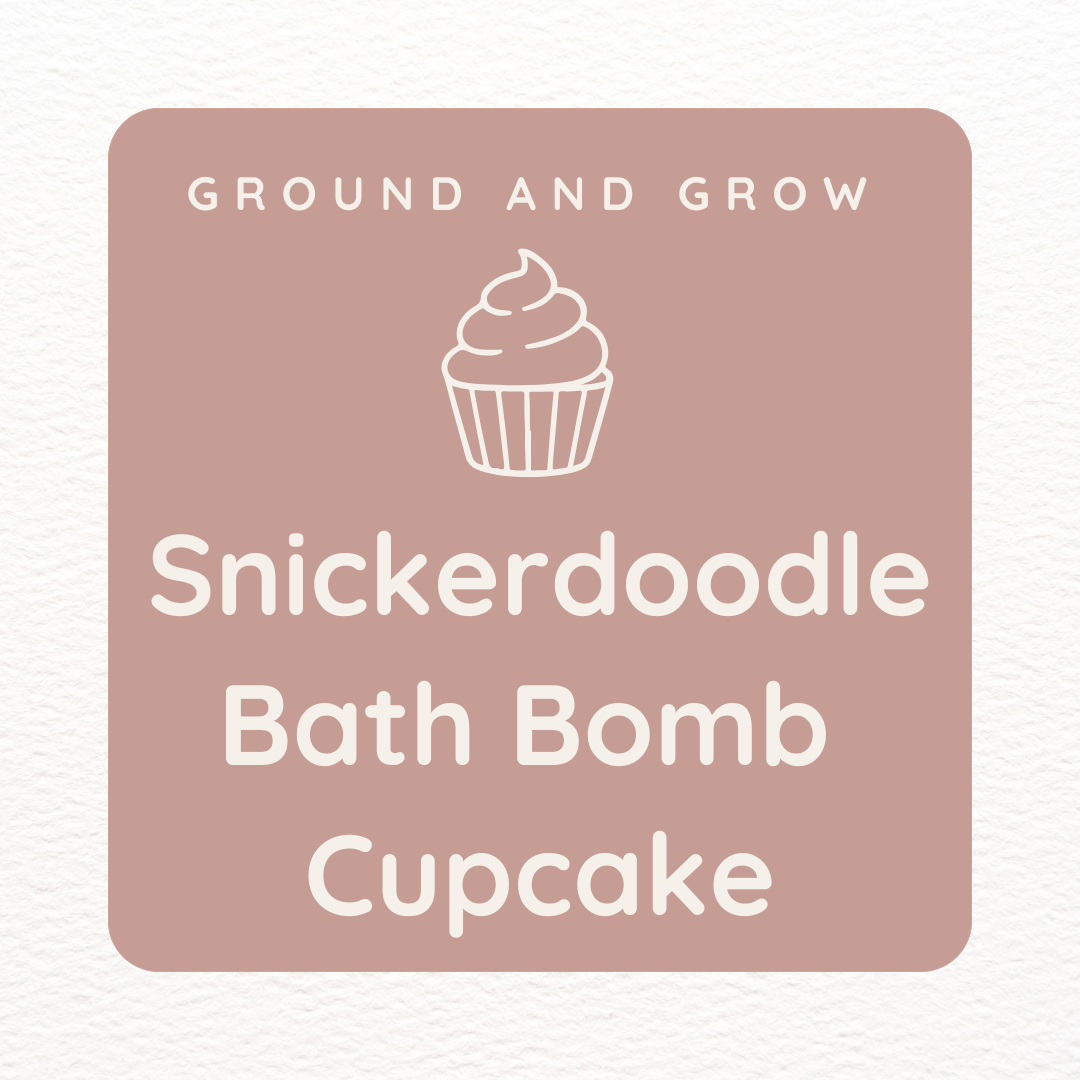 Snickerdoodle Bath Bomb Cupcake