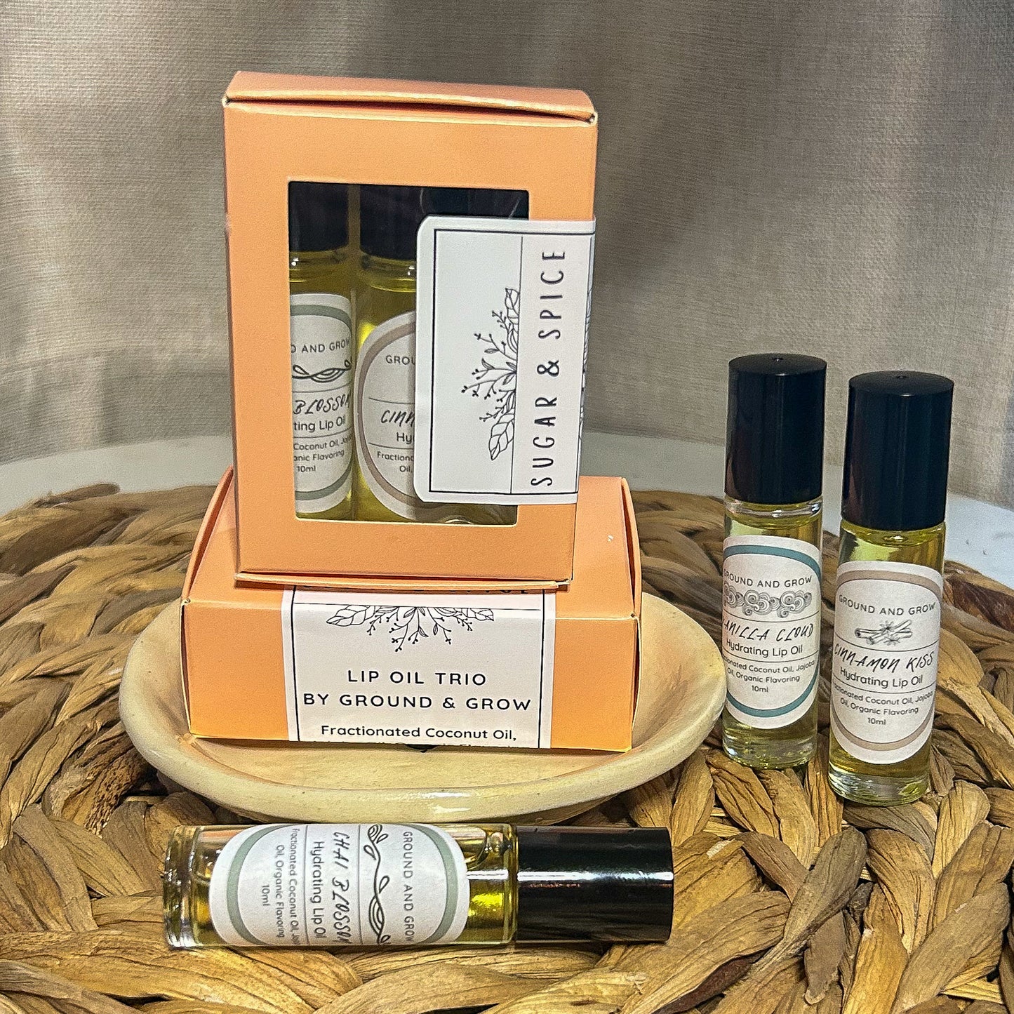 Sugar & Spice Lip Oil Trio