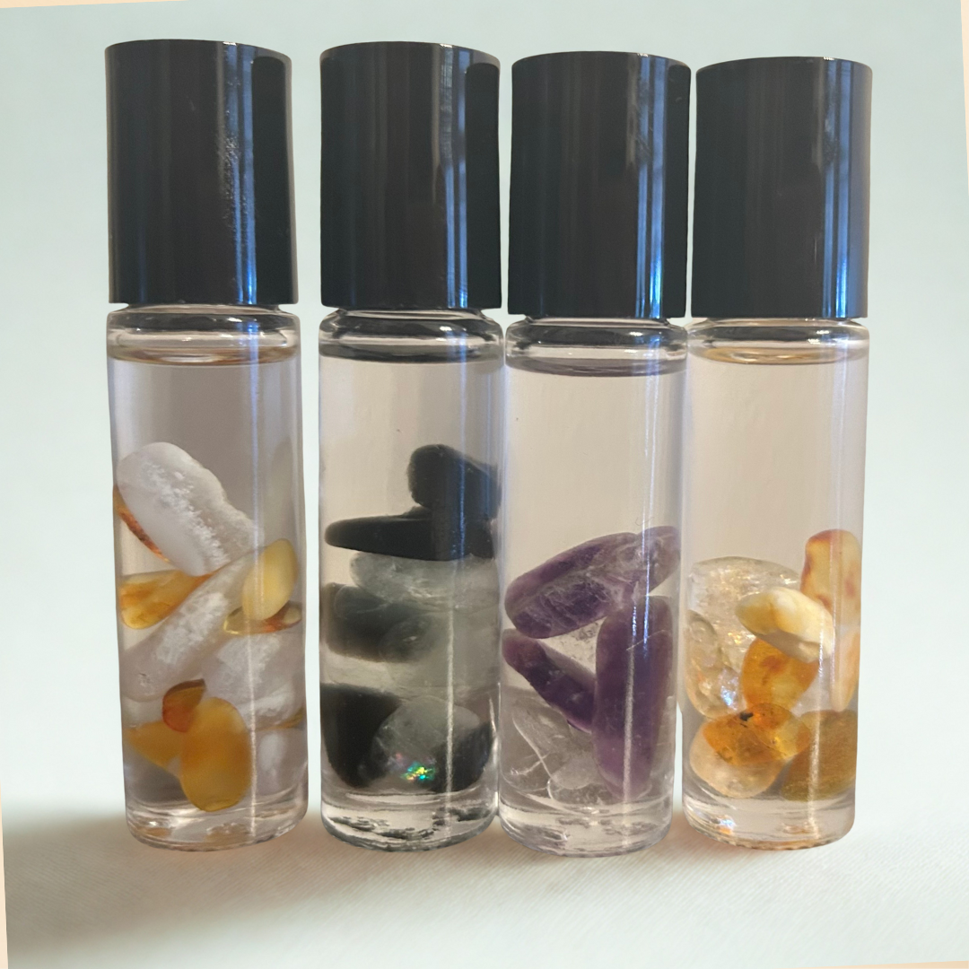 Everyday Energies: Perfume Essential Oil Roll-On Set (4-Pack)