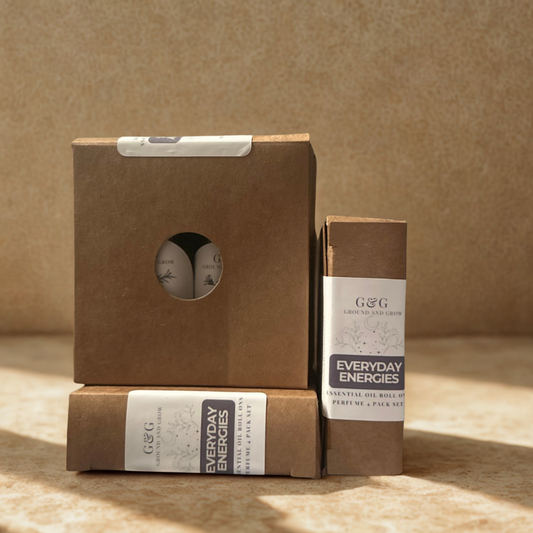 Everyday Energies: Perfume Essential Oil Roll-On Set (4-Pack)