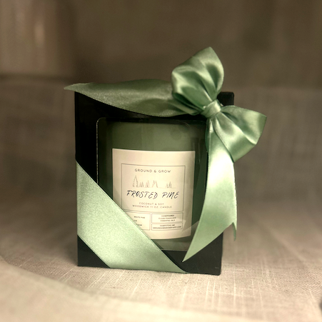 Frosted Pine Candle